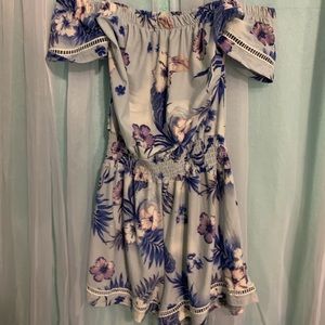 romper off the shoulder